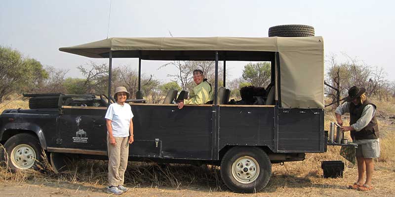 Masson Safaris operates mobile safaris in Botswana
